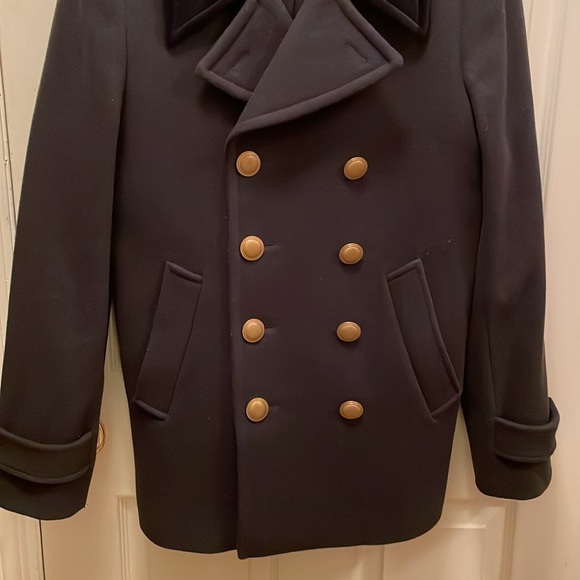 Tommy Hilfiger men’s XS black pea coat - Picture 6 of 9